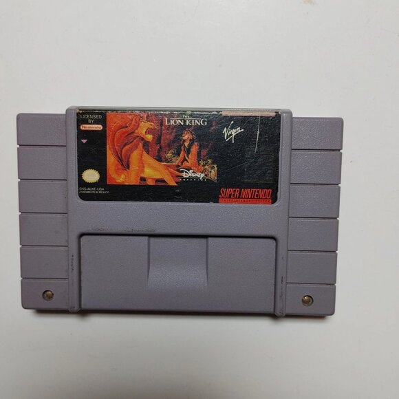 The Lion King (Super Nintendo Entertainment System, 1994) Cartridge Only  Cartri - Picture 1 of 10